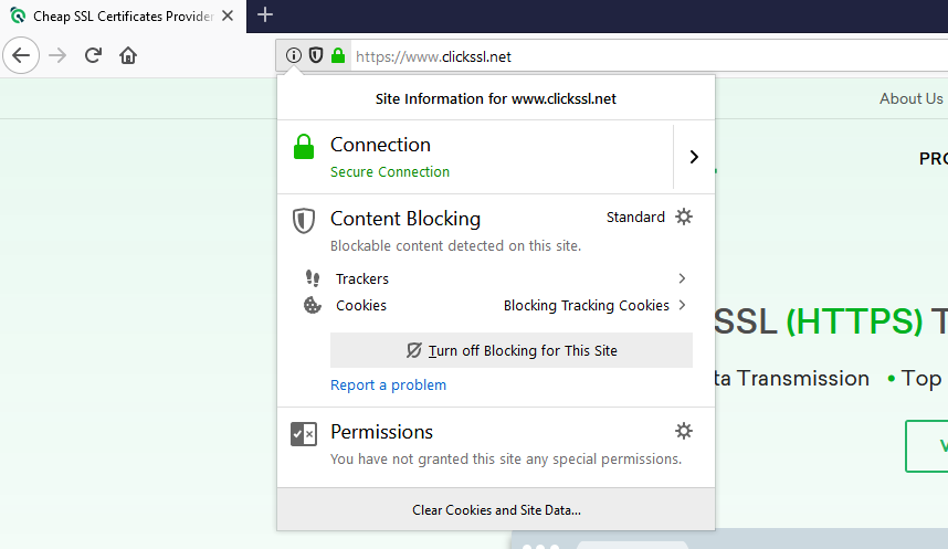 how to view ssl certificate details in firefox
